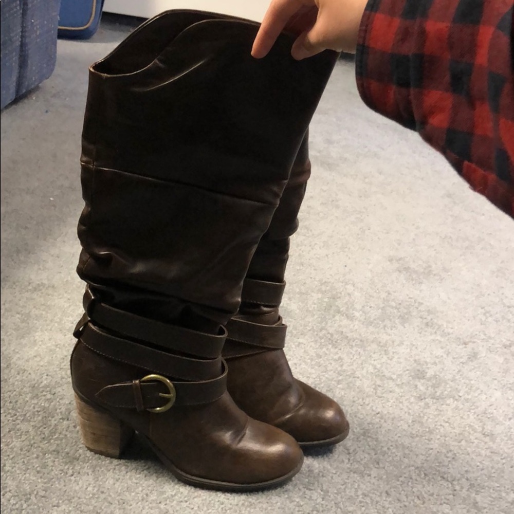 Knee high boots